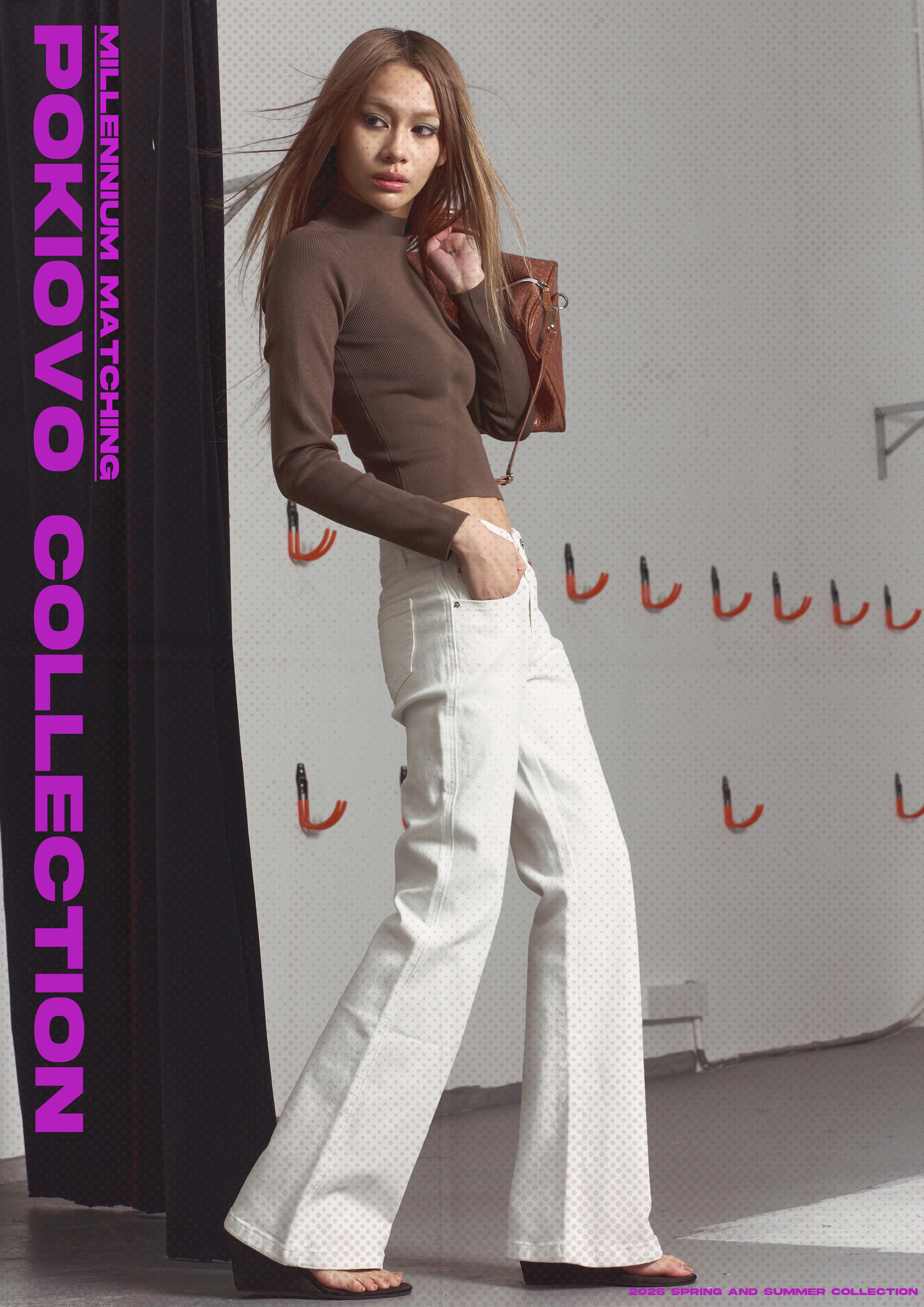 Early Spring 2026! Focus Storm Essential Khaki Long Sleeve Base Layer Slim Fit Cropped Knit Top R6057# zx - Focus Storm