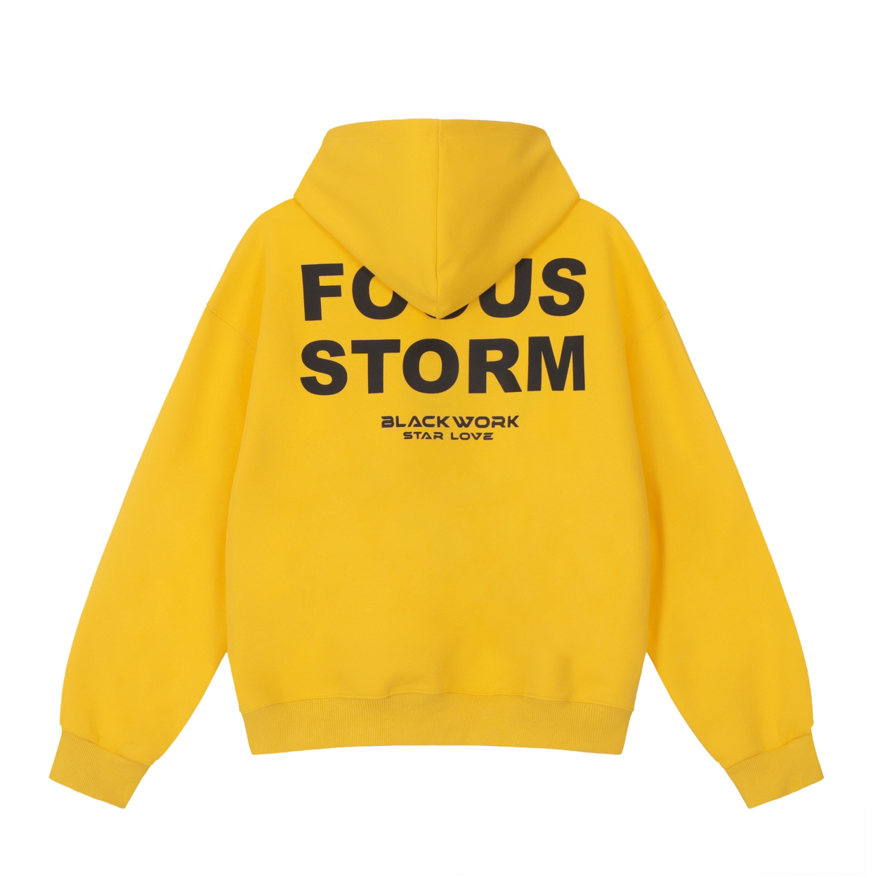 Focus Storm American Retro Letter Print Hoodie 80341# zx - Focus Storm