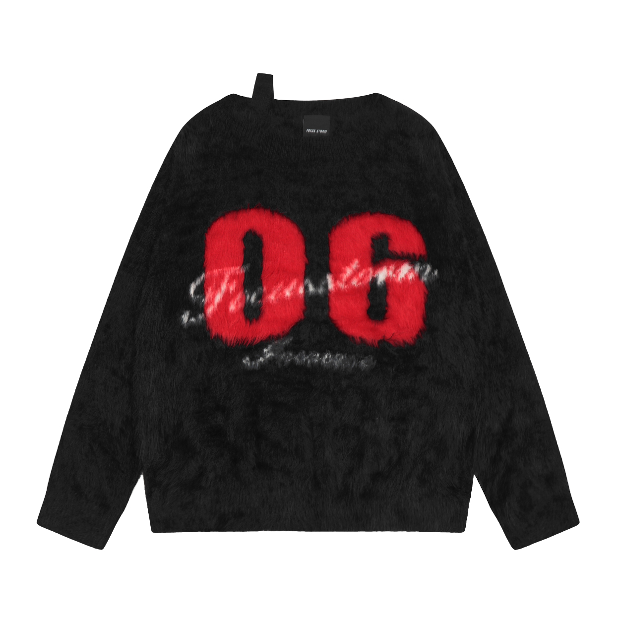 Focus Storm American Style Mink-like Spicy Girl Loose Long Sleeve Warm Pullover Sweater 61021# zx - Focus Storm