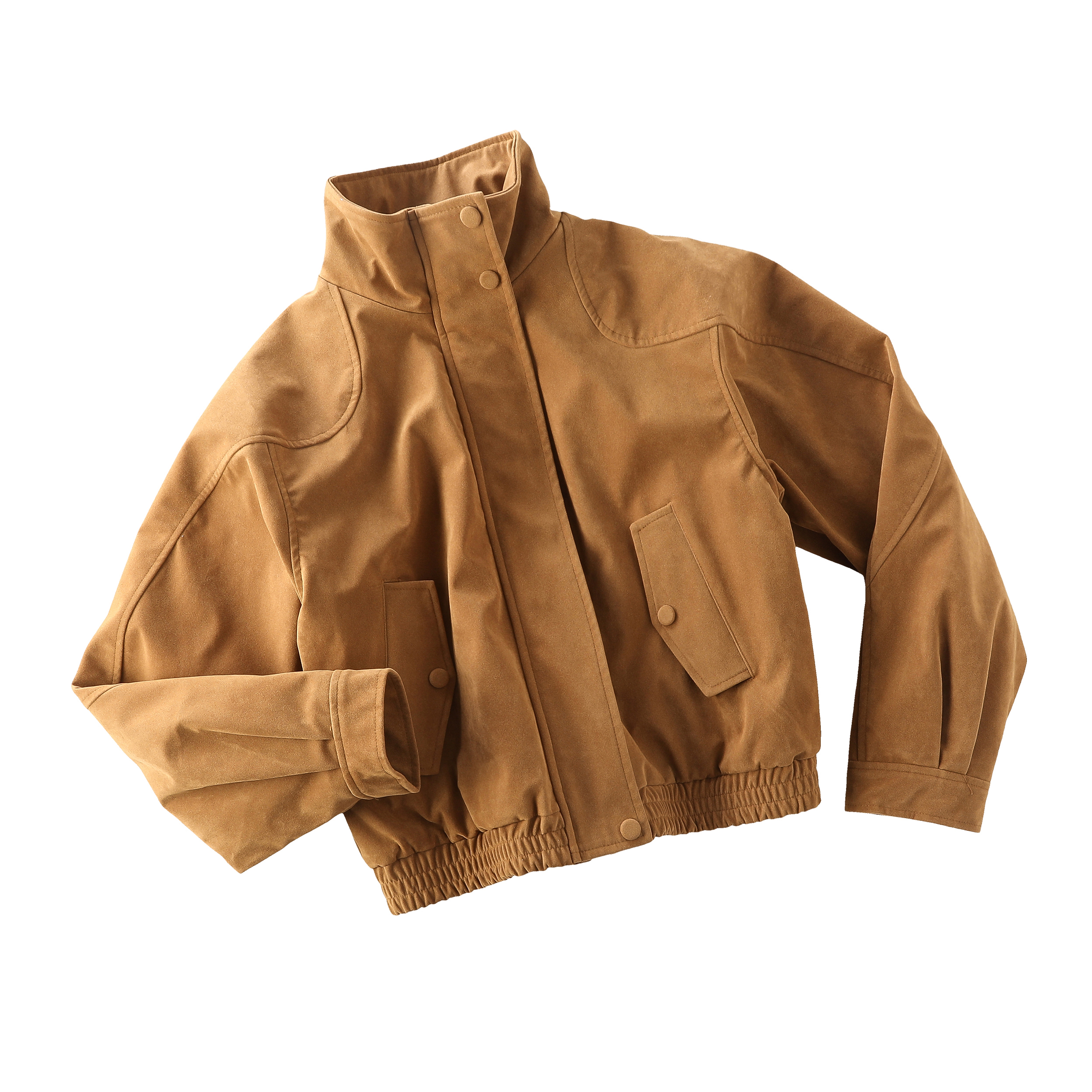 Winter New! Focus Storm American Retro Short Regular Shoulder Jacket Unisex Loose Casual Padded Top Jacket R7050# zx - Focus Storm