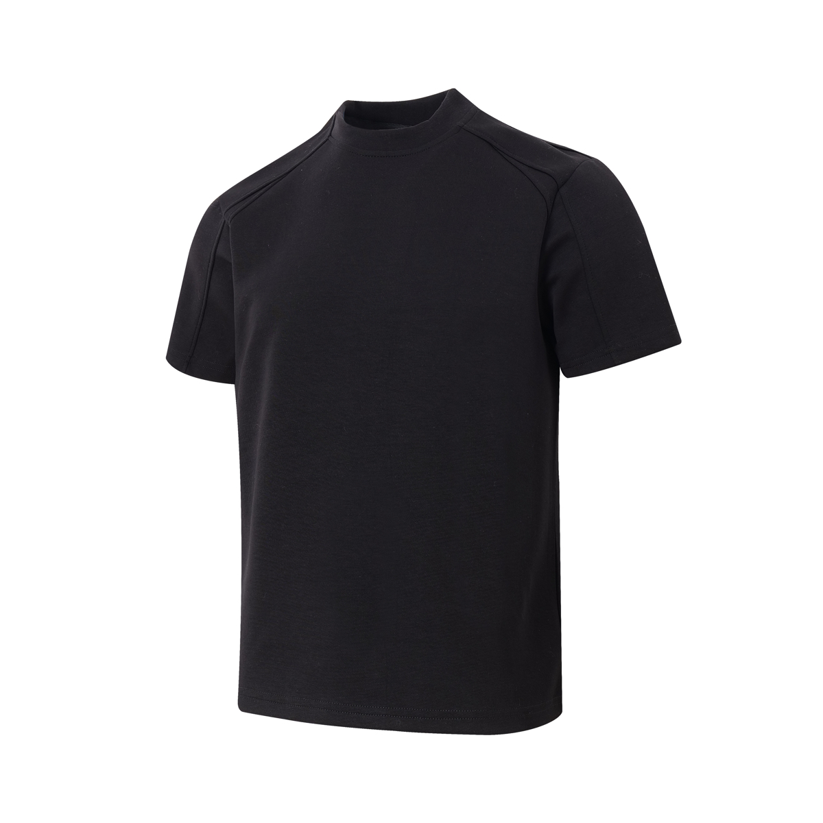 Focus Storm Streetwear Solid Color Crew Neck Summer 2025 New Arrival Loose Casual Versatile Top Short Sleeve T-Shirt 97546# zx - Focus Storm