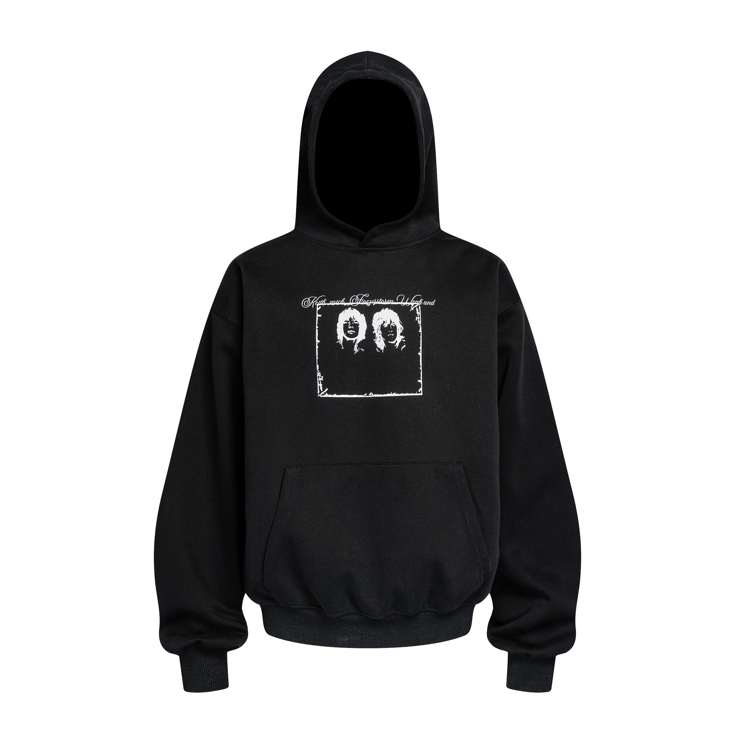 Focus Storm Vintage Loose Fit Printed Sweatshirt 81108# zx - Focus Storm