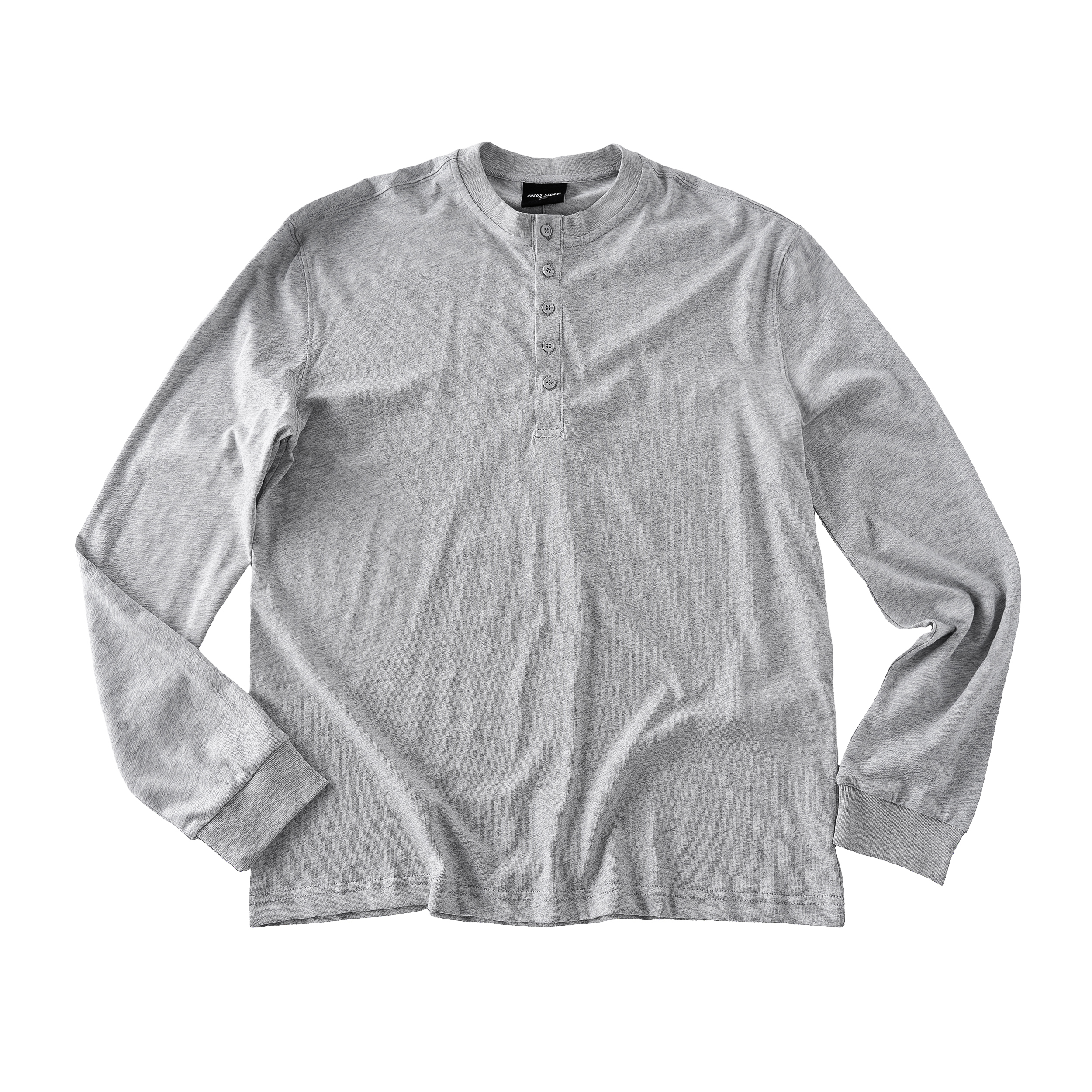 2026 Spring Collection! Focus Storm Soft & Comfortable Loose Fit Versatile Crew Neck Long-Sleeve T-shirt 88057# zx - Focus Storm