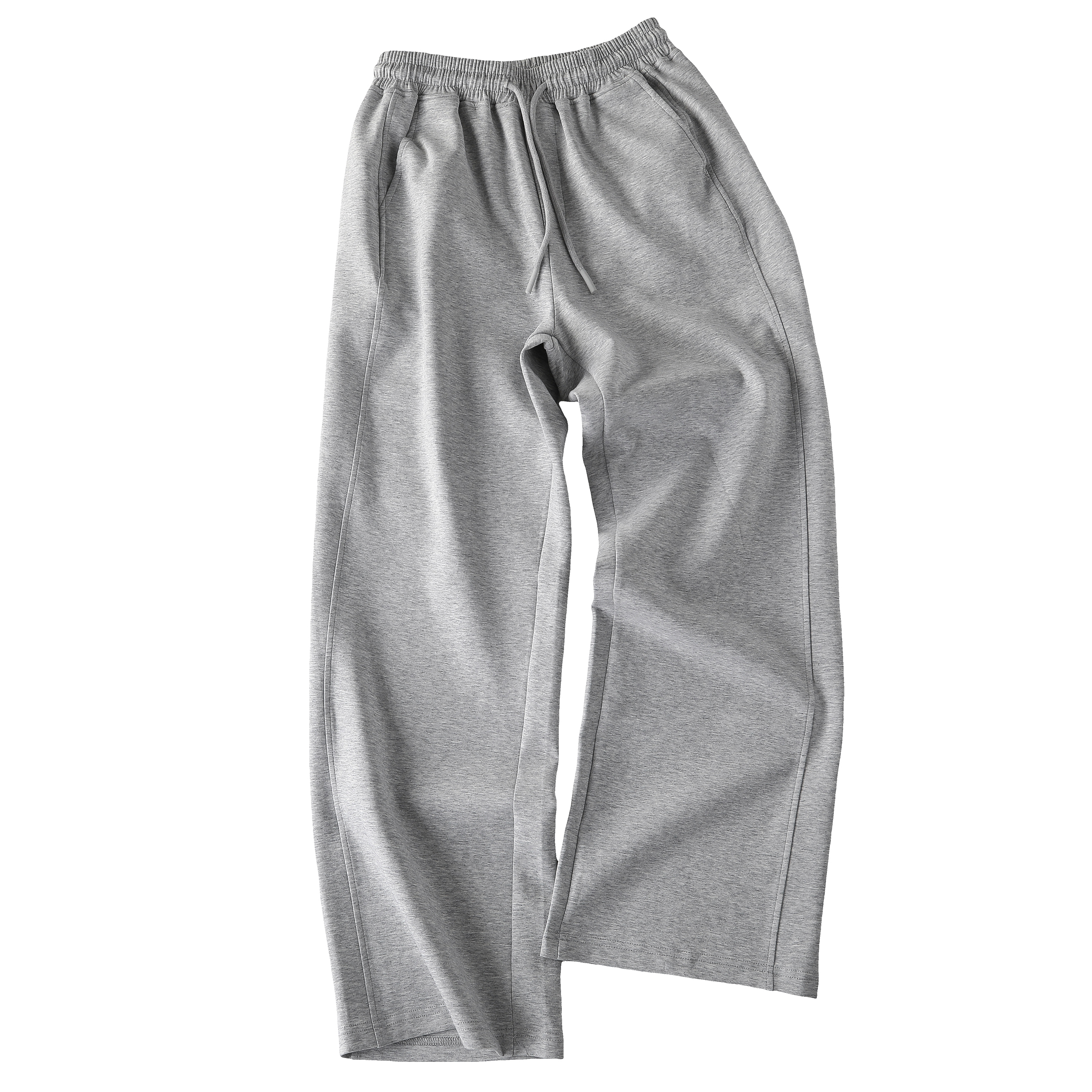 Spring 2026! Focus Storm Essential Micro-Flare Drape Straight Sweatpants 88017# zx - Focus Storm