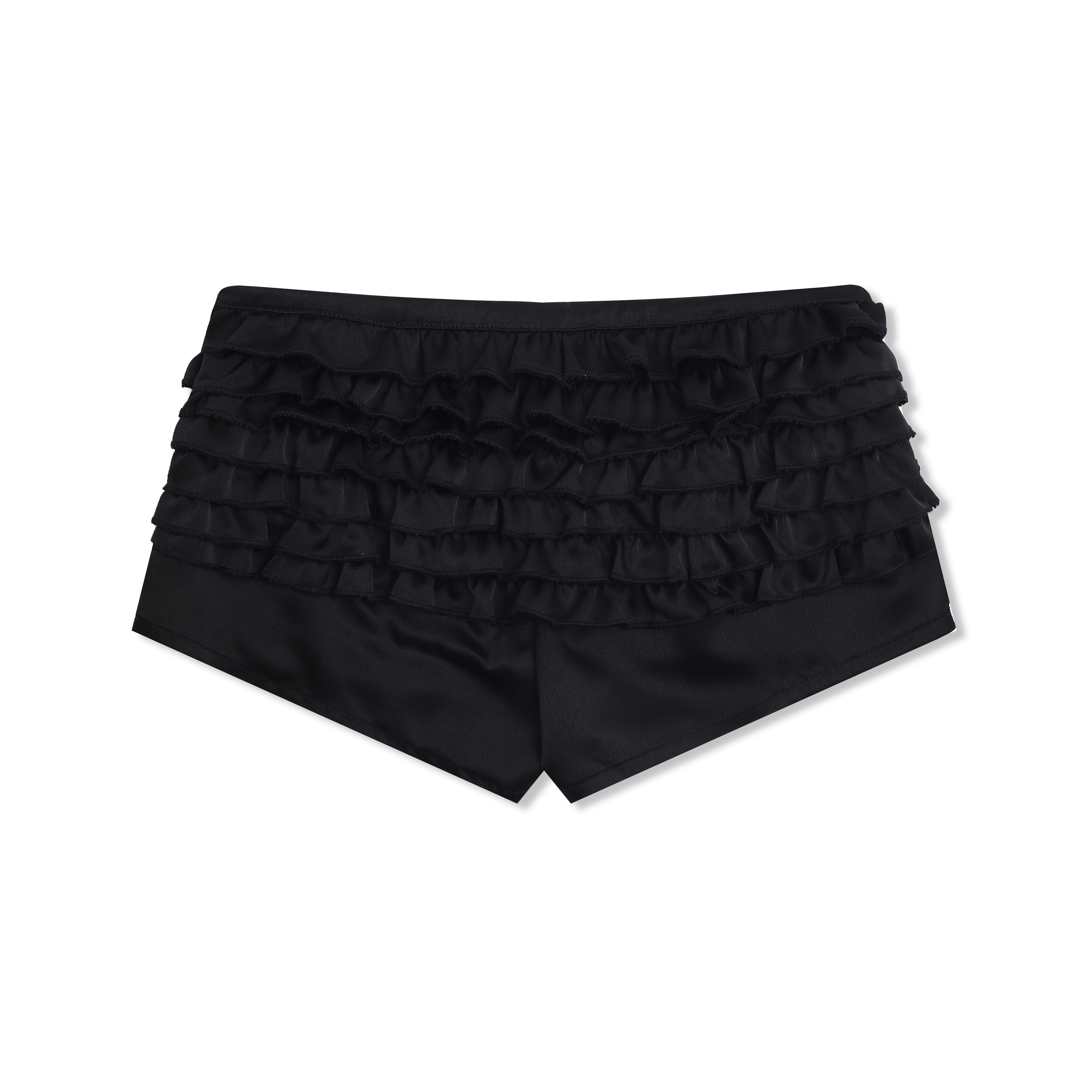 Focus Storm Original Pleated Ruffle Ultra-Shorts Slimming Women's Summer Hot Pants New Versatile Spice Girl Bud Shorts Casual Shorts 91058# zx - Focus Storm