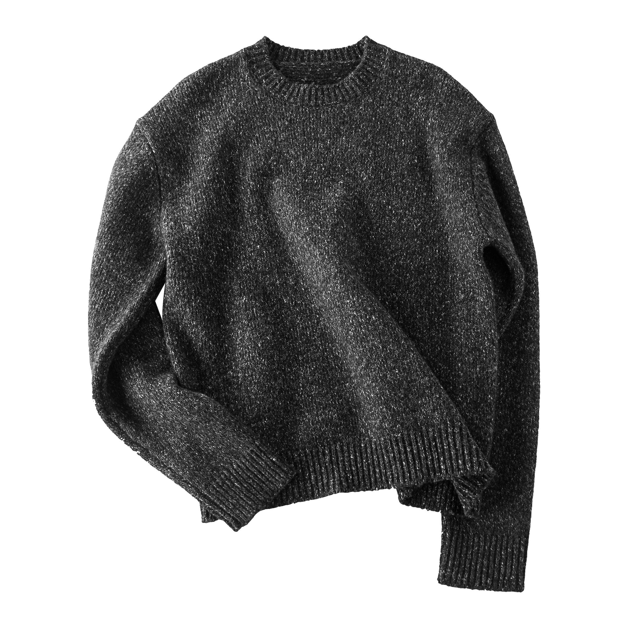 Focus Storm Old Money Aesthetic Crew Neck Casual Versatile Knitwear (Includes 4% Wool) 68003# zx - Focus Storm