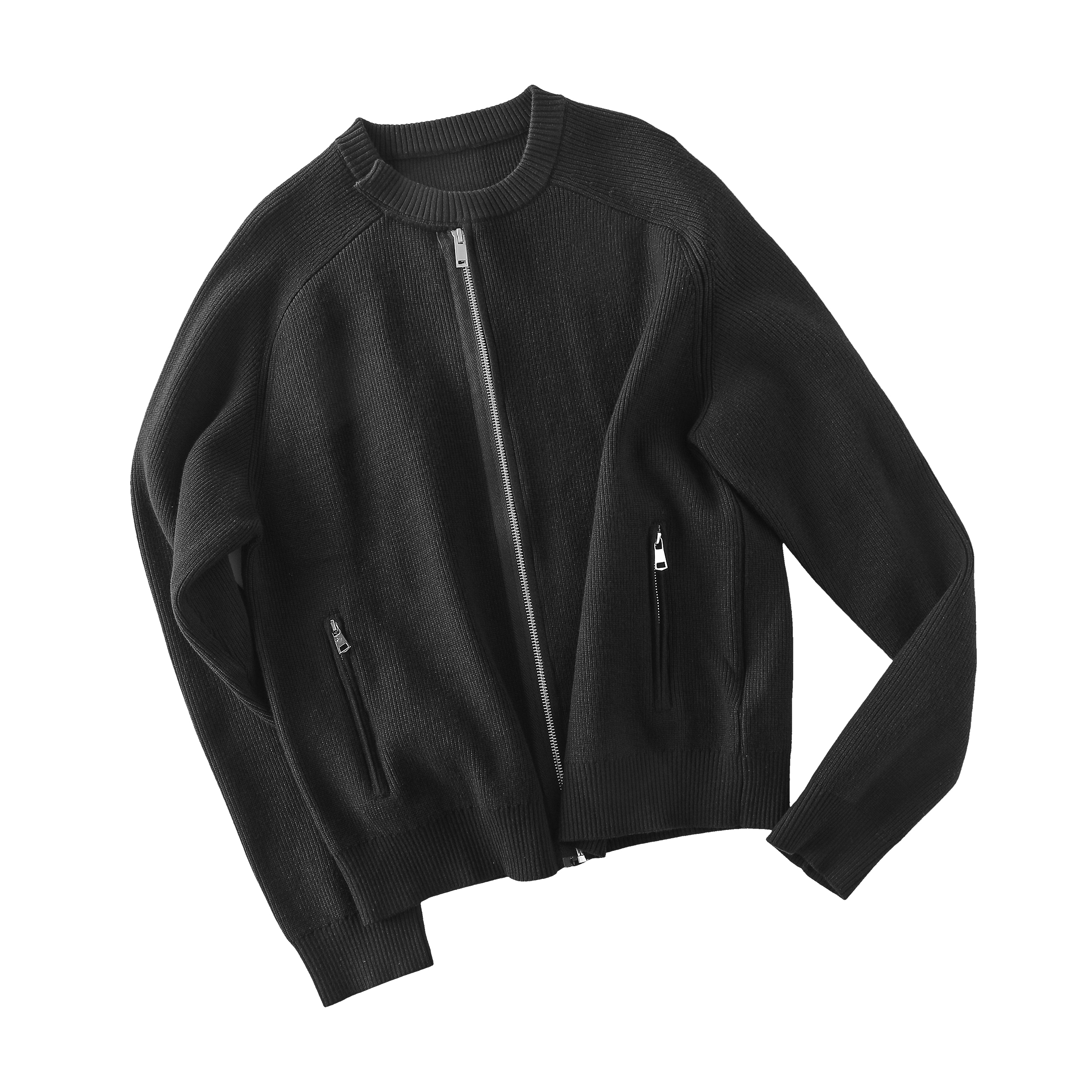 Early Spring 2026! Focus Storm Old Money Aesthetic High-End Henley Neck Casual Versatile Knit Cardigan 60004# zx - Focus Storm